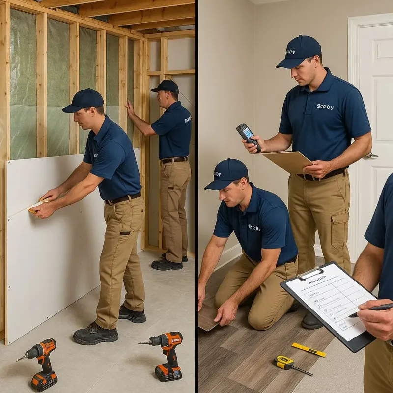 Repairs and Reconstruction process in Lewis County, TN